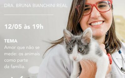 Live Pet Care no Instagram dia 12/05 às 19h