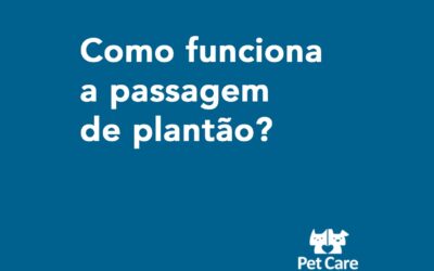 PASSAGEM DE PLANTÃO